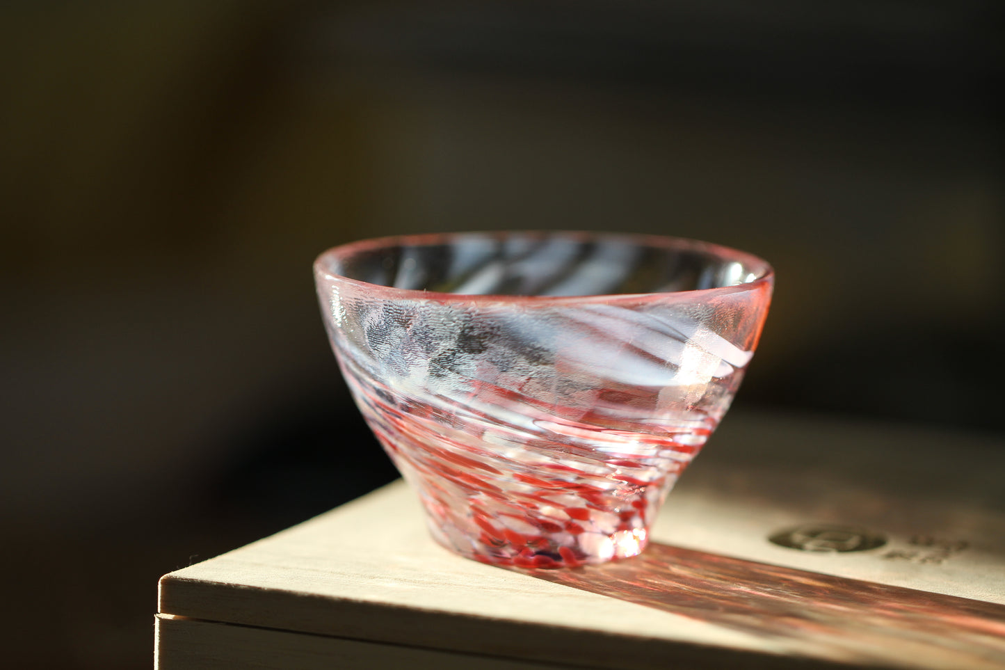 Tsugaru Vidro Sake Cup Set of Four Seasons