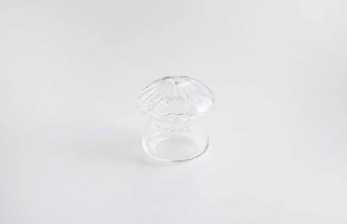 Handmade Glass Mushroom Mini Container