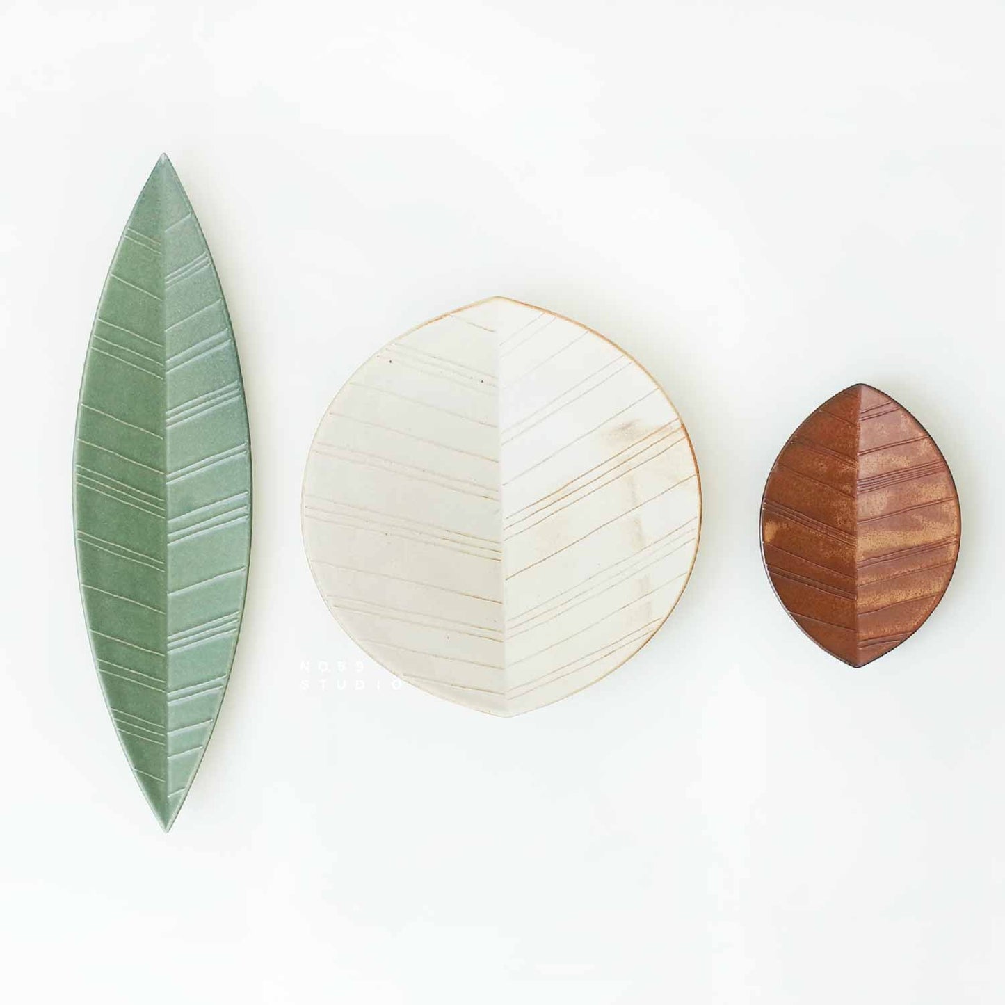 HAZARA Leaf Plate Series (Long Plate)