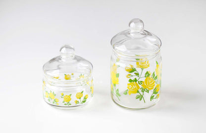 Aderia Retro Glass Canister – Rose