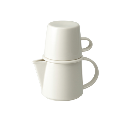 White Porcelain Tea for One Set